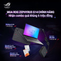 Laptop Gaming Asus ROG Zephyrus G14 GA403WM-QS051WS (Ryzen AI 9 HX 370, RTX 5060 8GB, RAM 32GB, SSD 1TB, Màn Hình 14 Inch OLED 3K 120Hz 100% DCI-P3, Windows 11)