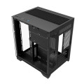 Vỏ Case Máy Tính EDRA ECS1503 Black (m-ATX, No Fan, Max 7 Fan, Rad 240)