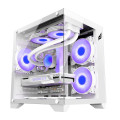 Vỏ Case Máy Tính EDRA ECS1503 White (m-ATX, No Fan, Max 7 Fan, Rad 240)