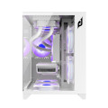 Vỏ Case Máy Tính EDRA ECS1503 White (m-ATX, No Fan, Max 7 Fan, Rad 240)