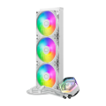 Tản nhiệt nước CPU CoolerMaster MasterLiquid 360 ATMOS ARGB White (LGA1851/1700/1200/115x, AM5/AM4)