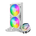 Tản nhiệt nước CPU CoolerMaster MasterLiquid 240 ATMOS ARGB White (LGA1851/1700/1200/115x, AM5/AM4)
