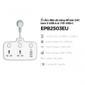Ổ Cắm Điện Energizer EPB2503EUWE (2 x Cổng AC, 3 x Cổng USB-A, 1 x Cổng USB-C, 2 Mét)