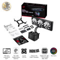 Tản Nhiệt Nước AIO ASUS ROG Ryuo IV SLC 360 ARGB (LGA1851/1700, AM5/AM4, Màn cong AMOLED 6.67 inch, Bơm Asetek Emma Gen8 V2)