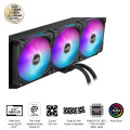 Tản Nhiệt Nước AIO ASUS ROG Ryuo IV SLC 360 ARGB (LGA1851/1700, AM5/AM4, Màn cong AMOLED 6.67 inch, Bơm Asetek Emma Gen8 V2)