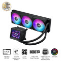 Tản Nhiệt Nước AIO ASUS ROG Ryujin III 360 ARGB Extreme (LGA1851/1700/1200/115x, AM5/AM4, Màn LCD 3.5 inch, Bơm Asetek Emma Gen8 V2)
