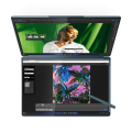 Laptop Lenovo Yoga Slim 9 14IAH10 (83KJ001QVN) (Intel Core Ultra 9 285H, RAM 32GB. SSD 1TB, Intel Arc Graphics, Màn Hình 2 x 14inch 2.8K WQXGA, Windows 11, Màu Tidal Teal)