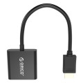 Đầu chuyển đổi HDMI sang VGA ORICO DHTV-C20-BK, HDMI dương, VGA âm