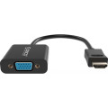 Đầu chuyển đổi HDMI sang VGA ORICO DHTV-C20-BK, HDMI dương, VGA âm