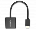 Đầu chuyển đổi HDMI sang VGA ORICO DHTV-C20-BK, HDMI dương, VGA âm