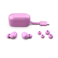 Tai Nghe Không dây True Wireless JLab Go Pop+ Pink (Bluetooth 5.3, Pin 9 giờ, IPX4)