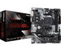 Mainboard ASRock B450M-HDV R4.0 (AM4, 2x DDR4, HDMI/VGA/DVI, M2 PCIe 3.0, m-ATX)