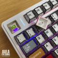 Bàn Phím Cơ Không Dây AULA F75 Comic - Reaper Switch (80 phím, 3 mode, Gasket mount, Hotswap)