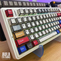 Bàn Phím Cơ Không Dây AULA F75 Comic - Reaper Switch (80 phím, 3 mode, Gasket mount, Hotswap)