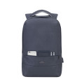 Balo Laptop 15.6inch Rivacase 7562 Dark Grey (Polyester, Khả Năng Chống Nước)
