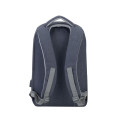 Balo Laptop 15.6inch Rivacase 7562 Dark Grey (Polyester, Khả Năng Chống Nước)