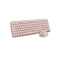 Combo Bàn Phím Và Chuột Không Dây Logitech MK250 Rose (Bluetooth) (920-013561)