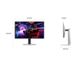 Màn Hình Gaming SAMSUNG Odyssey OLED G8 G81SF LS27FG812SEXXV (27 inch, OLED, 4K, 240Hz, 0.03ms, AMD FreeSync Premium Pro)
