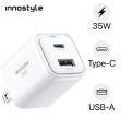 Củ Sạc Nhanh Innostyle MiniCube GaN II PD35W+QC3.0 2 Cổng