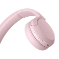 Tai Nghe Chụp Tai Không Dây Sony WH-CH520 Màu Hồng (Bluetooth 5.2, Thời gian sử dụng 40 giờ)