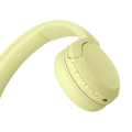 Tai Nghe Chụp Tai Không Dây Sony WH-CH520 Màu Vàng (Bluetooth 5.2, Thời gian sử dụng 40 giờ)
