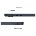 Macbook Air M4 (MW1L3) (Apple M4, 10‑Core CPU, 10‑Core GPU, Ram 16GB, SSD 256GB, Màn Hình 15.3inch, Màu Midnight, Chính Hãng Apple Việt Nam)