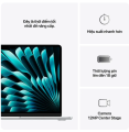 Macbook Air M4 (Apple M4, 10‑Core CPU, 10‑Core GPU, Ram 24GB, SSD 512GB, Màn Hình 15.3inch, Màu Silver, Chính Hãng Apple Việt Nam)