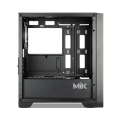 Vỏ Case MIK MORAX 3FA Black (m-ATX, Sẵn 3 fan ARGB, Max 5 fan, Rad 240)