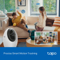Camera AI WiFi An Ninh Gia Đình TP-Link Tapo C260 (4K 8MP, Xoay 360°, Tích Hợp Loa Và Mic, Nhận Diện Khuôn Mặt)
