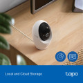 Camera AI WiFi An Ninh Gia Đình TP-Link Tapo C260 (4K 8MP, Xoay 360°, Tích Hợp Loa Và Mic, Nhận Diện Khuôn Mặt)