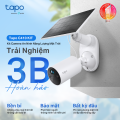 Camera An Ninh Năng Lượng Mặt Trời TP-Link Tapo C410 KIT (2K 3MP, Kháng Nước IP65)