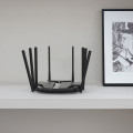 Router WiFi 6 Mercusys MR90X (AX3000, 8 luồng, 2 băng tần, Multi-Gig 2.5Gbps)