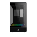 Vỏ Case Xigmatek Pura ML Black - EN48463 (m-ATX, No fan, Max 5 fan, Rad 360, ARGB LIGHTING BAR)