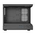 Vỏ Case Xigmatek Pura ML Black - EN48463 (m-ATX, No fan, Max 5 fan, Rad 360, ARGB LIGHTING BAR)