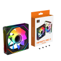 Fan Case Xigmatek Infinity Pro 3 Reverse ARGB 120mm Black - EN47770 (Fan ngược)