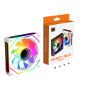 Fan Case Xigmatek Infinity Pro 3 Reverse ARGB 120mm Arctic - EN47787 (Fan ngược)