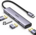 Bộ Chia USB Type-C Ra 4 Cổng USB 3.0 Vỏ Nhôm Ugreen 20841 Cao Cấp