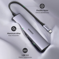 Bộ Chia USB Type-C Ra 4 Cổng USB 3.0 Vỏ Nhôm Ugreen 20841 Cao Cấp