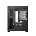 Vỏ case Xigmatek ALPHA PANO M Black - EN46193 (m-ATX, Kính cong, Chưa bao gồm fan, Max 9 fan, Rad 360)