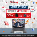Laptop HP VICTUS 15-fb3116AX BX8U4PA (AMD Ryzen 7 7445H, RTX 3050, Màn Hình 15.6inch FHD 144Hz, RAM 16GB, SSD 512GB, Windows 11, Màu Đen)