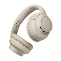 Tai Nghe Audio Technica ATH-S300BT MÀU BEIGE (Bluetooth 5.1, Pin 90h, Chống ồn ANC, Dual Connect)