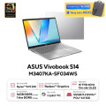 Laptop ASUS Vivobook S14 M3407KA-SF034WS (AMD Ryzen AI 5 330, RAM 16GB, SSD 512GB, AMD Radeon Graphics, Màn Hình 14 inch WUXGA OLED, Windows 11, Office Home 2024, Màu Bạc)
