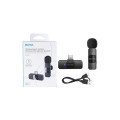 Micro Thu Âm Không Dây Cho Điện Thoại BOYA BY-V10 (1TX+1RX, USB-C)