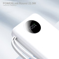 Pin Sạc Dự Phòng PISEN 10000mAh QUICK POWERLink Round 22.5W TP-D099 White