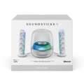 Loa BLuetooth Harman Kardon SoundSticks 5 White (190W, Bluetooth 5.4, Auracast)