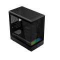 Vỏ Case Xigmatek Pura MS Black - EN48487 (m-ATX, No fan, Max 3 fan, Rad 240, ARGB LIGHTING BAR)