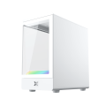 Vỏ Case Xigmatek Pura MS Arctic - EN48494 (m-ATX, No fan, Max 3 fan, Rad 240, ARGB LIGHTING BAR)