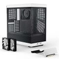 Vỏ Case Hyte Y40 Black/White (ATX, Sẵn 2 Fan 120mm, Rad 360, Kèm Riser PCIe 4.0) (CS-HYTE-Y40-BW)