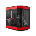 Vỏ Case Hyte Y60 Black/Red (E-ATX, Sẵn 3 Fan 120mm, Rad 360, Kèm Cáp Riser PCIe 4.0) (CS-HYTE-Y60-BW)