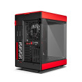 Vỏ Case Hyte Y60 Black/Red (E-ATX, Sẵn 3 Fan 120mm, Rad 360, Kèm Cáp Riser PCIe 4.0) (CS-HYTE-Y60-BW)